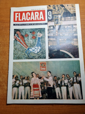 flacara 27 februarie 1965-art. orasul timisoara,targu mures,di stefano foto