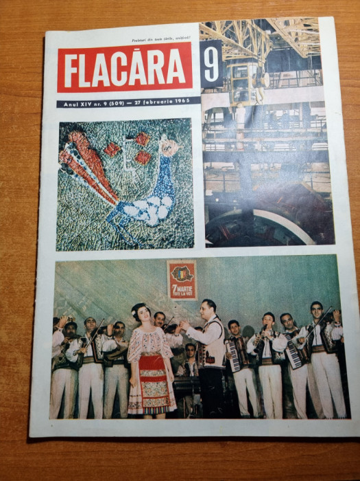 flacara 27 februarie 1965-art. orasul timisoara,targu mures,di stefano