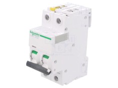 &Icirc;ntrerupător de supracurent SCHNEIDER ELECTRIC 400VAC 63A 2 Poli Caracteristică B