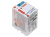 Releu electromagnetic RELPOL DPDT 220VDC 12A R2N-2012-23-1220-WTLD
