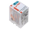 Releu electromagnetic RELPOL DPDT 220VDC 12A R2N-2012-23-1220-WTLD
