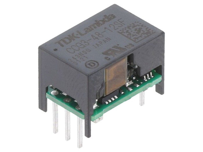 Convertor DC/DC 3W 18-76V la 12V