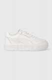 Puma sneakers Cali Court Lth Wns culoarea alb 39380205 393802