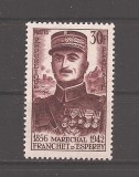 Franta 1956 - 100 de ani de la nașterea mareșalului Franchet, MNH, Nestampilat