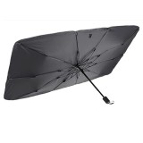 Cumpara ieftin Parasolar auto tip umbrela, negru, 130X75cm
