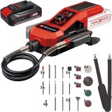 Einhell TE-MT 18/34 Li PXC - Masina de polizat si gravat + Acumulator Li-Ion 18 V 2.5 Ah