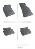 Covorase Cauciuc Premium Audi A6 C6 2004-2006 Frogum, Interior Auto, Dedicate, Margine Inalta, Fara Miros
