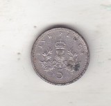 bnk mnd Marea Britanie Anglia 5 pence 1990