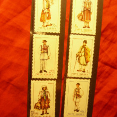 Serie Romania 1968 - Costume Nationale I , 6 valori