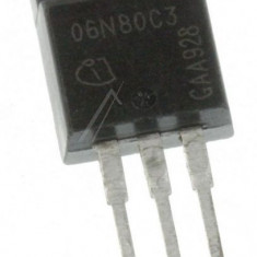 06N80C3 TRANZISTOR MOSFET,N 800V TO-220F TIP:SPA06N80C3 SPA06N80C3XKSA1 INFINEON