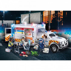 Playmobil - Ambulanta Cu Lumini Si Sunete