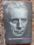 ION MANOLESCU- AMINTIRI