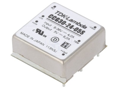 Convertor DC/DC 30W 5V 6A THT foto