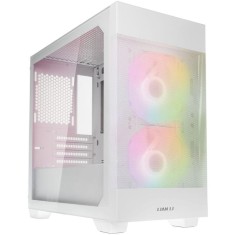 Lian Li LANCOOL 205M Mesh Mc-ATX T G alb foto
