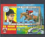 Eq. Guinea 1972 Sport, perf. sheet, used I.015