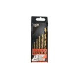 Set burghie pt metal hss-tin 6buc 2-8mm Yato YT-44673