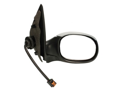 Oglinda exterioara Peugeot 206 (2_) 08.2003-04.2009 (fara COUPE) partea dreapta View Max crom convex carcasa prevopsita grunduita reglare electrica c foto