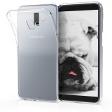 Husa pentru Samsung Galaxy J6 Plus, Silicon, Transparent, 46440.03, Carcasa, Kwmobile