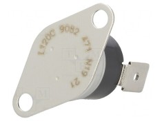Termostat NC 120&deg;C 10A 240VAC 6,4mm