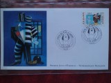 2008-Franta-Ziua timbrului-F.D.C.-MNH, Nestampilat