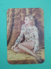 C9 22 - 1979 - Calendar de buzunar - reclama ciorapi - ADESGO