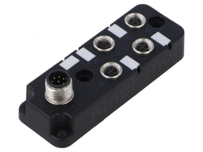 Cutie de conexiuni M8 PIN: 3 soclu 6A -40&amp;divide;105&amp;deg;C IP67 IN: 4 foto