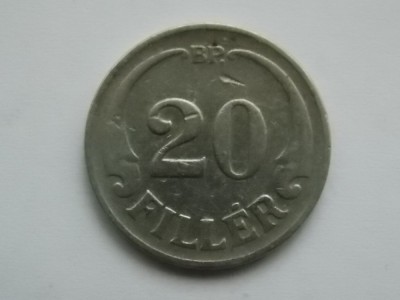 20 FILLER 1926 UNGARIA foto