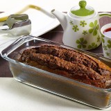 Tava cozonac/ chec din sticla termorezistenta 1.12 L