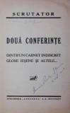 DOUA CONFERINTE