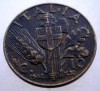 1.752 ITALIA WWII VITTORIO EMANUELE III 10 CENTESIMI 1942 R, Europa, Bronz-Aluminiu