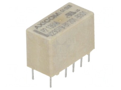 Releu Electromagnetic DPDT 5VDC 2A 0.5A/125VAC THT foto