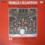 Disc vinil, LP. WORLD CHAMPIONS-Strathclyde Police Pipe Band, Pipe Major Ian McLellan