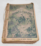 Carte veche anii 1920 Contele de Monte Christo - reviste colegate - ed HERTZ