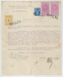 Romania, Primaria municipiului, Certificat, Oradea, 1936