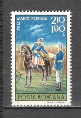 Romania.1977 Ziua marcii postale CR.346 foto