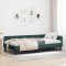 vidaXL Cadru de pat colțar cu headboard Verde &icirc;nchis 100 x 200 cm 42016166