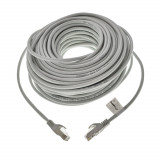 Cumpara ieftin Cablu ecranat FTP, Lanberg 42789, cat.5e, mufat 2xRJ45, lungime 30m, AWG 26, 100 MHz, de legatura retea, ethernet, gri