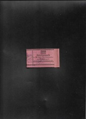 Rar! Banderola 1000 reichsmark Bregenz 12 Februarie 1945 24 Iunie 1946