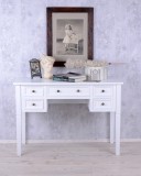 Secretaire din lemn masiv alb LHM043
