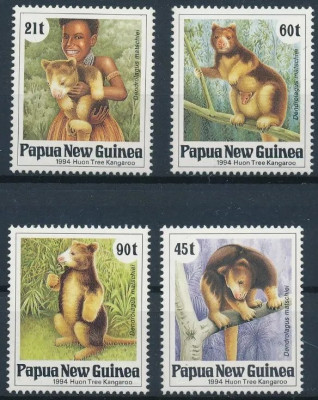 Papua New Guinea 1984 - Fauna, serie neuzata foto