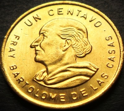 Moneda exotica 1 CENTAVO - GUATEMALA, anul 1988 * cod 4211 = UNC + LUCIU BATERE foto