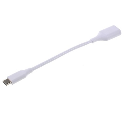 Cablu OTG USB 3.1 USB Type-C to USB A 18 cm Flippy, Alb foto