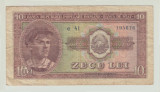 ROMANIA - 10 LEI 1952 , B1.108