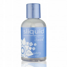 Lubrifiant - Sliquid Naturals Swirl Blue Raspberry 125 ml