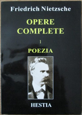 Friedrich Nietzsche-Opere vol.1 foto