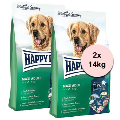 Happy Dog Supreme Fit &amp;amp;amp; Vital Maxi Adult 2 x 14 kg foto