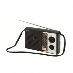 Radio portabil retro, 4 benzi, Sal RPR 4B, negru Mania Tools foto