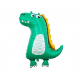 Balon folie model dinozaur, verde 70 cm