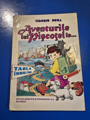 aventurile lui piscotel in tabla inmultirii - din anul 1995 foto