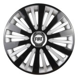 Set 4 Capace Roti, potrivite jantelor de R15, pentru Fiat, model falcon dual